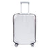 2-Pack 20" Clear PVC Luggage Cover - Heavy-Duty Waterproof & Scratch-Resistant Suitcase Protector