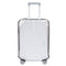 2-Pack 24" Clear PVC Luggage Cover - Heavy-Duty Waterproof & Scratch-Resistant Suitcase Protector