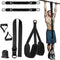 Black (150lb)Heavy Duty Pull-Up Assist Strap System With Foam Handles - Adjustable Resistance Trainer for Pull-Ups and Home Gym Workouts