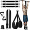 Black (225lb)Heavy Duty Pull-Up Assist Strap System With Foam Handles - Adjustable Resistance Trainer for Pull-Ups and Home Gym Workouts