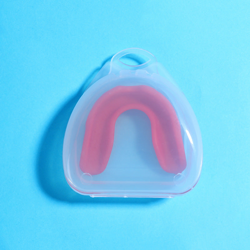 4-Pack Red Food Grade Silicone Sports Mouthguard(6x5x1.7CM) With Vented PP Case- Instant Fit Mouth Guardfor High Shock Protection