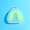 4-Pack Yellow Food Grade Silicone Sports Mouthguard(6x5x1.7CM) With Vented PP Case- Instant Fit Mouth Guardfor High Shock Protection