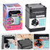 2-Piece Black Smart ATM Piggy Banks - Kids Electronic Money Safe with Password Lock & Auto-Roll in/out Feature