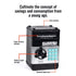 2-Piece Blue Smart ATM Piggy Banks - Kids Electronic Money Safe with Password Lock & Auto-Roll in/out Feature