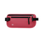 Rose Red RFID Blocking Slim Anti-Theft Fanny Pack for Outdoor Travel - Hidden Money Belt for Passport, Documents & Cash