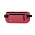 Rose Red RFID Blocking Slim Anti-Theft Fanny Pack for Outdoor Travel - Hidden Money Belt for Passport, Documents & Cash