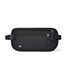 Black RFID Blocking Slim Anti-Theft Fanny Pack for Outdoor Travel - Hidden Money Belt for Passport, Documents & Cash