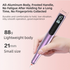 Golden Portable Wireless Professional Electric Nail Drill Machine Includeing 6 Nail Drill Bits- High-Speed 20000 RPM, Adjustable 4-Speeds with LCD Display