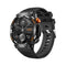 HT17 Black Outdoor Rugged Sports Smartwatch with Bluetooth Calling - 7-Day Battery, IP68 Waterproof, Multi-Health Monitor & Fitness Tracking