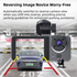 1080P 3 Million Pixels Dual-Lens Car Dash Camera  with WiFi - 170° Wide Angle Coverage,  2.7-Inch Display Screen & Reversing Aid