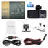 1080P 3 Million Pixels Triple-Lens Car Dash Camera  with WiFi - 170° Wide Angle Coverage,  2.7-Inch Display Screen & Reversing Aid