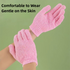 5-Pack Exfoliating Bath Mitts Set - Double-Sided & Gentle Scrubbing Gloves for Deep Skin Cleansing, Elastic Nylon Wristband