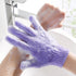 5-Pack Exfoliating Bath Mitts Set - Double-Sided & Gentle Scrubbing Gloves for Deep Skin Cleansing, Elastic Nylon Wristband