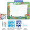 80x60CM Dinosaur World Water Doodle Mat - Mess-Free Prehistoric Educational Aqua Toy, Deluxe 10-Piece Set