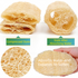 4-Pack Premium Soft Square Natural Loofah Segment Scrubber With Hanging Rope - Zero Waste Kitchen & Bath Loofah (Expands to >5cm Diameter & L 10CM)