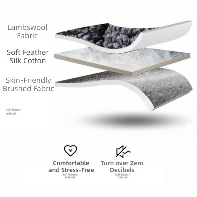 Superior Insulation Grey Dual-Sided Pet Sleeping Mat(60X120CM) for Dogs & Cats - 3D Thickened Support & Durable Wavy Quilting, Reversible Lamb Velvet & Brushed Cotton Bed