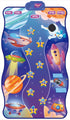 2-Pack Kids Multifunctional Electronic Dance Mat - Undersea World & Space Theme Play Mat with Sound Recognition for Early Education and Physical Exercise