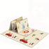 Beige Large Foldable Baby Play Mat - Thick, Waterproof & Reversible XPE Foam Mat for Tummy Time & Crawling