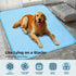 Grey Pet Summer Ice Silk Cooling Mat - Breathable Latex Sleep Pad for Dogs & Cats (50*40cm)