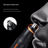 Black Rechargeable Electric Nose Hair Trimmer - Painless Eyebrow & Ear Hair Removal Clipper with Type-C Charging