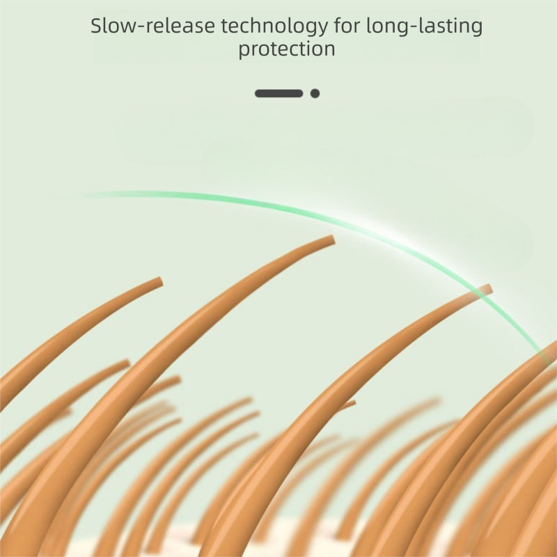 2-Pcs Pink Pet Insect Repellent Collar with Plant-Based Essential Oils – Adjustable, Water-Washable & Safe for Dogs and Cats(52cm)