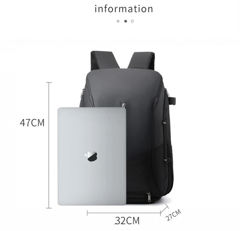 White and green Multi-functional Sports Backpack for Men & Women - Waterproof Basketball, Badminton, Tennis & Soccer Bag with Shoe Compartment + Net