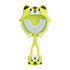 Green tiger U-Shaped Kids Toothbrush - Food Grade Silicone Manual Toothbrush for 2-12 Year Olds - 360 degree Full Mouth Cleaning Baby Oral Care - Comes with Wall Mount Holder