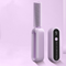 Purple Portable Foldable Cordless Hair Straightener Comb - 2-in-1 Ionic Styling for Smooth, Frizz-Free Hair