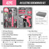 Pink 42 Piece Home Tool Set with 4V Cordless Electric Screwdriver Kit for DIY Repairs and General Household Maintenance Portable Storage Case