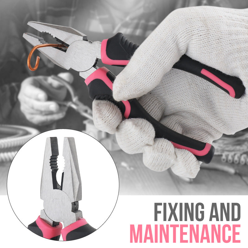 Green 42 Piece Home Tool Set with 4V Cordless Electric Screwdriver Kit for DIY Repairs and General Household Maintenance Portable Storage Case