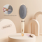 Oval comb Soft Touch Air Cushion Hair Brush with Built-in Cleaning Claw Detangling Massage Comb for Wet and Dry Hair Gentle Scalp Care