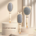 Rabbit ear comb Soft Touch Air Cushion Hair Brush with Built-in Cleaning Claw Detangling Massage Comb for Wet and Dry Hair Gentle Scalp Care