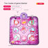 Kids Electronic Dance Mat Princess Theme Musical Rhythm Game with LED Lights Adjustable Volume Non-Slip Floor Playmat for Girls Age 3+