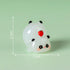 5-PCS Transparent pounce Cute Glow in the Dark Panda Figurines Resin Miniature Ornaments for DIY Fairy Gardens and Micro Landscapes