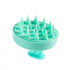 5-Pcs Green Soft Scalp Massager Shampoo Brush with Detachable Bristles Handheld Hair Scrubber for Deep Cleaning and Head Massage