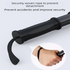 Black Power Twister Bar Upper Body Workout Equipment Chest Expander Arm Strengthener Spring Exerciser for Men Home Gym(30kg)