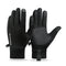 Black Winter Thermal Gloves for Men Outdoor Cycling Driving Waterproof Touch Screen Warm Fleece Lining Anti-Slip(Size:M)
