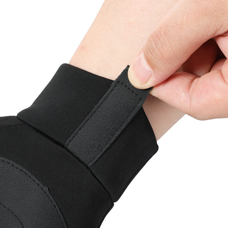 Grey Winter Thermal Gloves for Men Outdoor Cycling Driving Waterproof Touch Screen Warm Fleece Lining Anti-Slip(Size:XL)