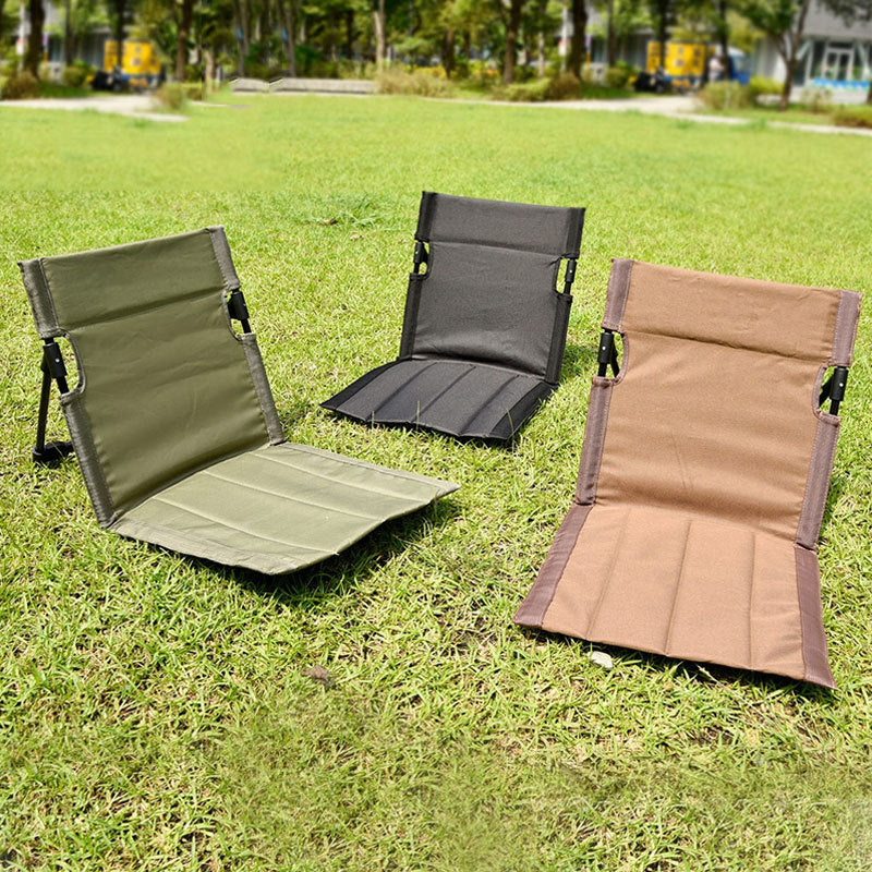 Green Portable Folding Beach Lounger Chair with 600D Oxford Fabric and Aluminum Frame – Lightweight Outdoor Garden Camping Chair in Australia