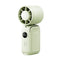 Light green Portable Handheld Fan 350 Degree Rotation Foldable Neck Hanging Waist Fan with Magnetic Base LED Display 5 Speed Personal Fan