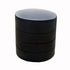 2 Pack Black Nordic Style Rotating Jewellery Storage Box 4-Layer Dustproof Organiser Case with Felt Lining for Accessories and Trinkets