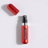 5-Pcs Red 5ml Refillable Perfume Atomizer Portable Bottom Fill Travel Spray Bottle for Fragrance and Aftershave Australian Travel Essential