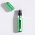 5-Pcs Green 5ml Refillable Perfume Atomizer Portable Bottom Fill Travel Spray Bottle for Fragrance and Aftershave Australian Travel Essential