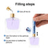 5-Pcs Silver 5ml Refillable Perfume Atomizer Portable Bottom Fill Travel Spray Bottle for Fragrance and Aftershave Australian Travel Essential