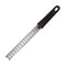 3-PCS Black Stainless Steel Lemon Zester and Cheese Grater 32cm Long Multi-functional Kitchen Grater for Citrus Ginger and Chocolate Australian Home Cooking