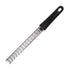 3-PCS Black Stainless Steel Lemon Zester and Cheese Grater 32cm Long Multi-functional Kitchen Grater for Citrus Ginger and Chocolate Australian Home Cooking