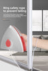 Magnetic Double Sided Window Cleaner with Water Tank 8-15mm Single Glazing Glass Wiper Tool High Rise Safety Rope