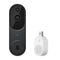 M50 Black 1080P Wireless Video Doorbell Camera with USB Chime Smart WiFi Security System 2-Way Audio Night Vision Motion Detection IP65 Waterproof