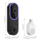 P50 Purple 1080P Wireless Video Doorbell Camera with USB Chime Smart WiFi Security System 2-Way Audio Night Vision Motion Detection IP65 Waterproof