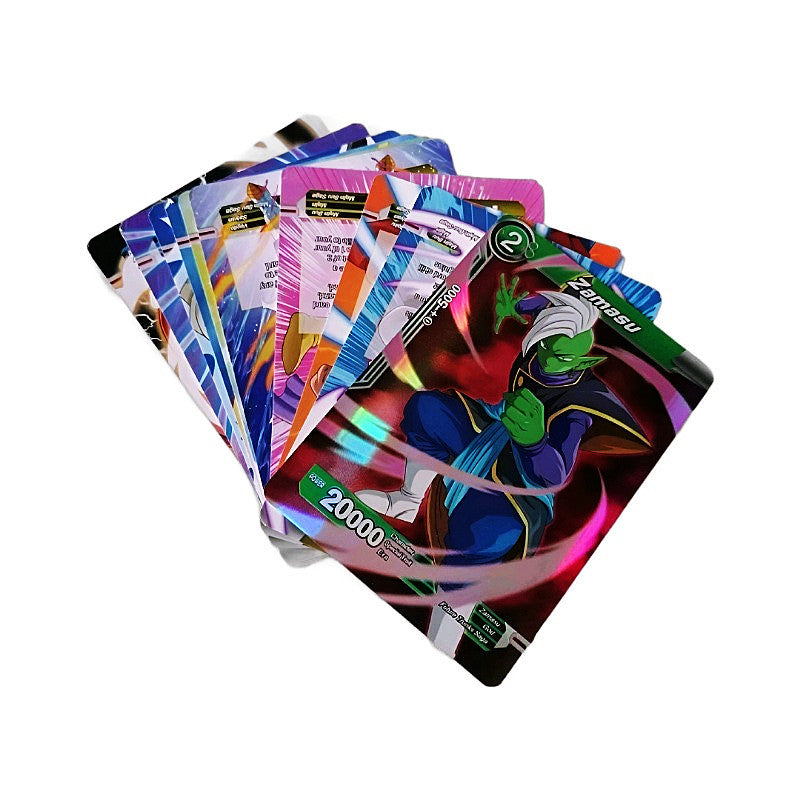 Dragon Ball Themed Trading Card Game 300 Pieces Booster Box Set Anime Battle Collectibles Featuring Goku Vegeta and Majin Buu for Kids and Fans